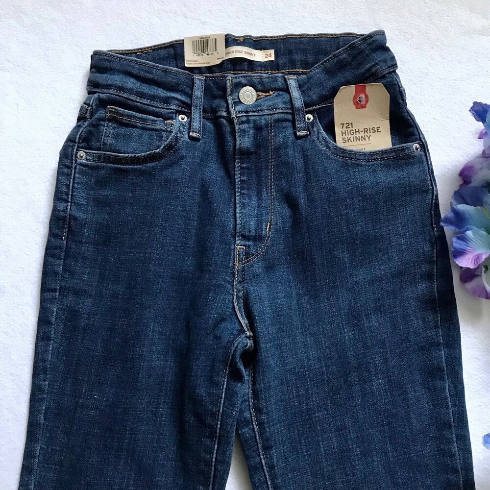 Levi's NWT 721 High Rise Skinny Jeans Women Various - Picture 3 of 11